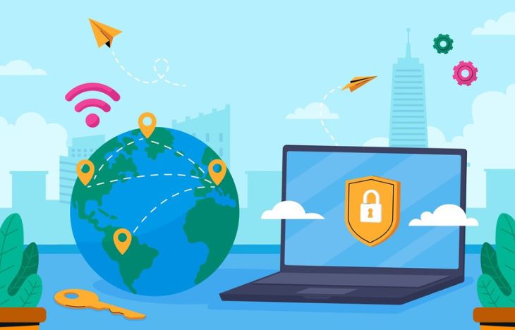 Best server location illustration showing data compliance and regional hosting regulations