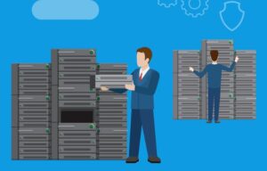 High-performance dedicated server infrastructure used by hosting resellers to deliver scalable and reliable hosting services